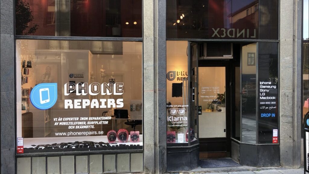 Phone Repairs i Borås hjälper kunder från Kinna med mobilreparation